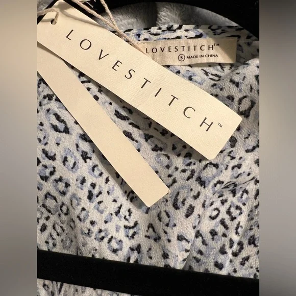 Lovestitch Sunday Best Wrap Dress Size S NWT - Picture 6 of 7